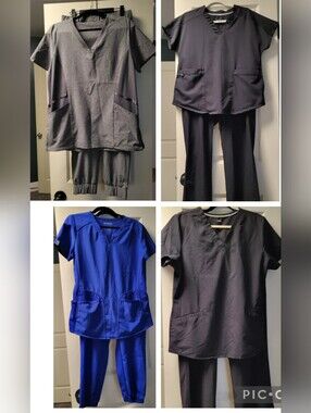 Medical Scrubs Bundle- HANES, SCRUBSTAR